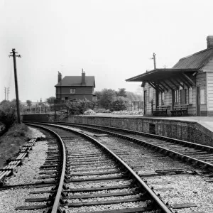 Wiltshire Stations Mounted Print Collection: Highworth Station