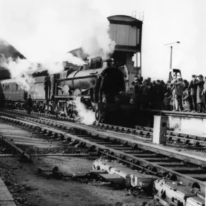 Bristol Temple Meads Print: Castle Class Locomotive No 7029 Clun Castle