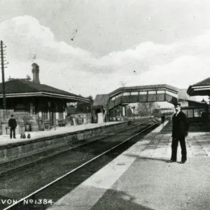 Devon Stations Cushion Collection: Plympton Station