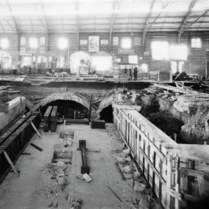 Bristol Temple Meads Station Alterations Print, 1934