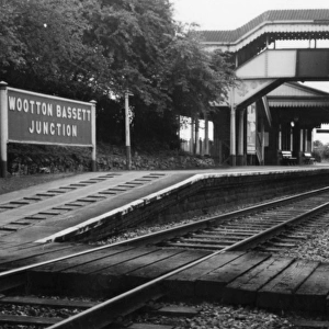 Wiltshire Stations Premium Framed Print Collection: Wootton Bassett Station