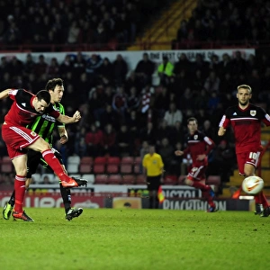 Brendan Moloney's Long-Range Shot vs. Brighton and Hove Albion, 2013