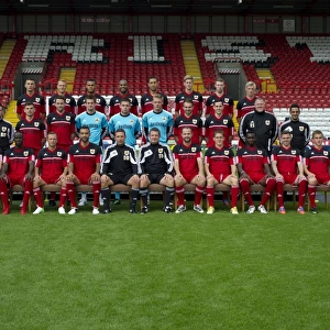 Bristol City FC 2012-2013 Squad: Pre-Season Team Photo at Ashton Gate