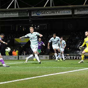 Kieran Agard Aims for Glory: Yeovil Town vs. Bristol City, Sky Bet League One
