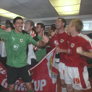 Adriano Basso Print (Promotion) Bristol City FC Photo