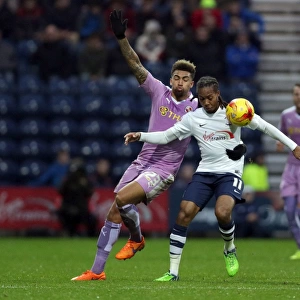 Battle for the Ball: Johnson vs. Williams in the Sky Bet Championship Clash at Deepdale