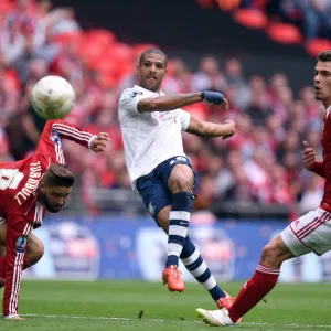 Jermaine Beckford Scores His Second Goal At Wembley