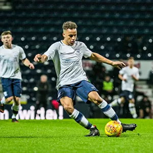 Lincoln McFayden in Action: Preston North End vs Charlton Athletic (FA Youth Cup Third Round)