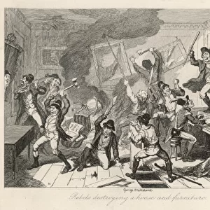 1798 Rebels Destroy Home