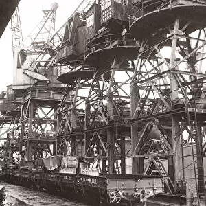 1940s East Africa - view of docks at Mombasa Kenya