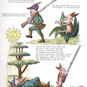 1899 Print: The 8th Duke of Devonshire and Bunny Gorst