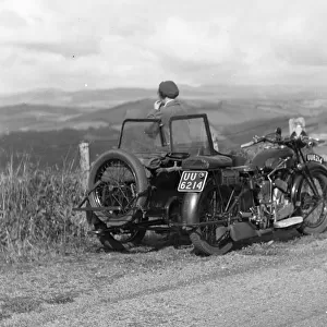 A. J. S. M1 or M2 with sidecar