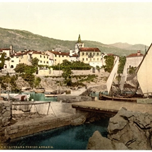 Abbazia, Lovrana near Abbazia, Istria, Austro-Hungary