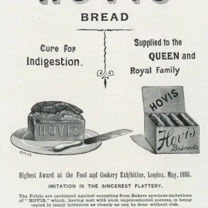 Hovis Bread Print 1895 - Indigestion Advert Hovis Bread Print 1895 - Indigestion Advert