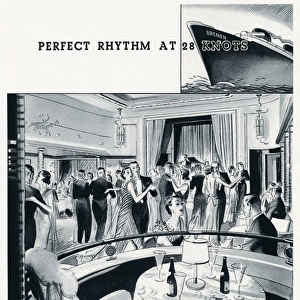 Advert for Bremen & Europa German ocean liners 1937