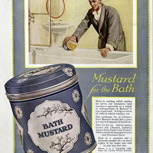 Advert for Colman's Bath Mustard