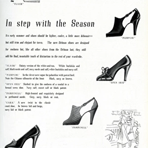 Advert for Delman shoes 1937