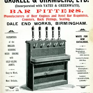 Advert, Gaskell & Chambers Ltd, Bar Fitters