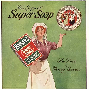 Advertising Insert - Hudsons Super Soap