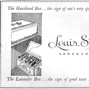 Advert for Louis Sherry Confections Date: 1929
