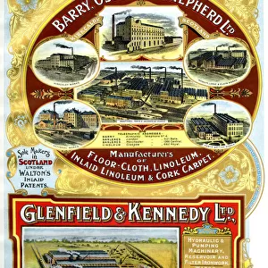 Adverts, Barry Ostlere & Shepherd, Glenfield & Kennedy