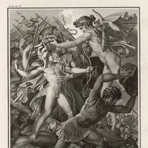 Aeneas in Battle