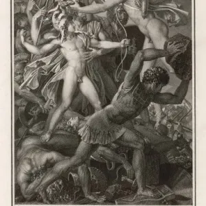 Aeneas in Battle Print Aeneas in Battle Print