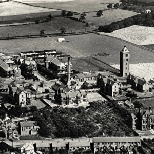 Aerial view, Wesham Park Hospital, Lancashire