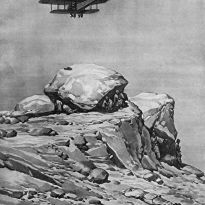 Aeroplane raid over Afganistan, 1919