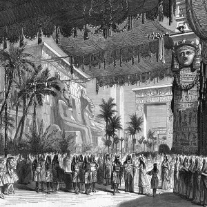 Aida: The Triumph of Radames, Paris Opera Print 1880