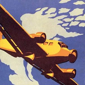 Airplane in the Clouds Date: 1937