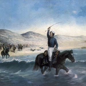 ALABES, Fidencio (19th century). Action of lieutenant