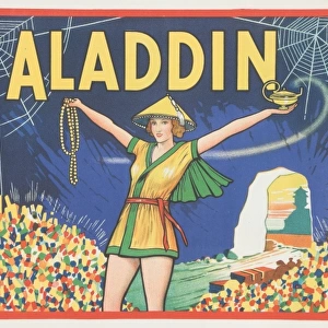 Aladdin theatre poster