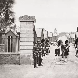 Albany Barracks, Parkhurst, Isle of Wight, 1873