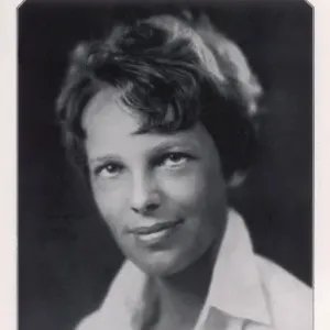 Amelia Earhart Print - The Tatler Cover 1937 Amelia Earhart Print - The Tatler Cover 1937
