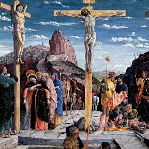 Andrea Mantegna (1431-1506). Italian Painter. The Crucifixio