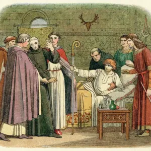 Anselm Appointed Archbishop of Canterbury Print Anselm Appointed Archbishop of Canterbury Print