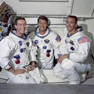 Apollo 7 Prime Crew Print Apollo 7 Prime Crew Print
