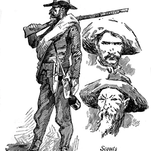 US Army Scouts; Arizona, 1887