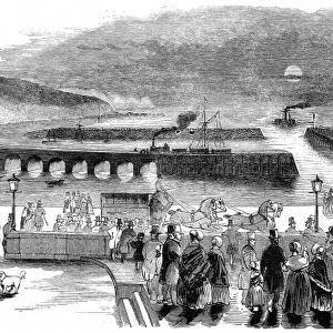 The Arrival of the Indian Mail at Folkestone, 1844