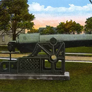 Ashtabula, Ohio, USA - Flatiron Park - Old Cannon