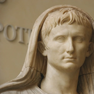 Augustus (61 B. C-14 A. D). as Pontifex Maximus