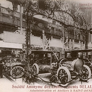 Automobiles Delaunay-Belleville stand - Paris Salon
