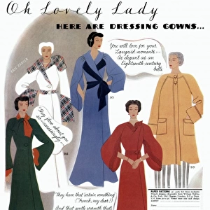 Avert for Viyella womens dressing gowns 1936