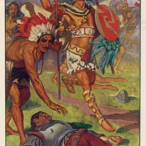 Aztecs Warriors 1521 Print Aztecs Warriors 1521 Print