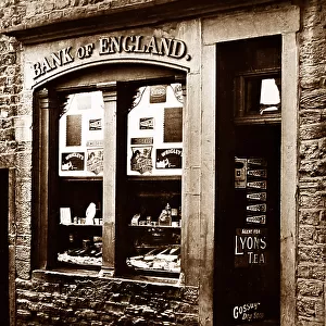 Bank of England shop, Burnley, Lancashire, early 1900s