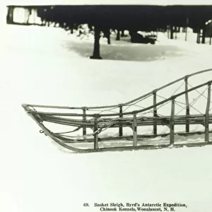 Basket Sleigh - Byrds Antarctic Expedition
