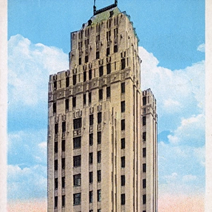 Bassett Tower Office Building, El Paso, Texas, USA