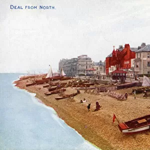 Beach at Deal, Kent - View from the North