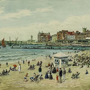 Beach and Harbour, Margate, Kent